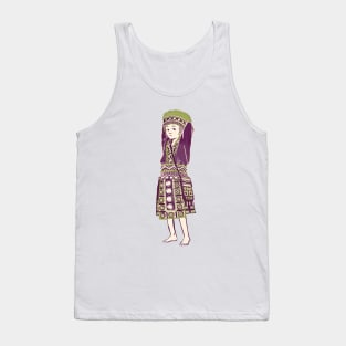 People of Thailand - Bored Hmong Girl Tank Top